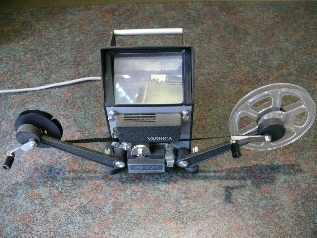 Yashica 8PE-Dual Film editor / viewer