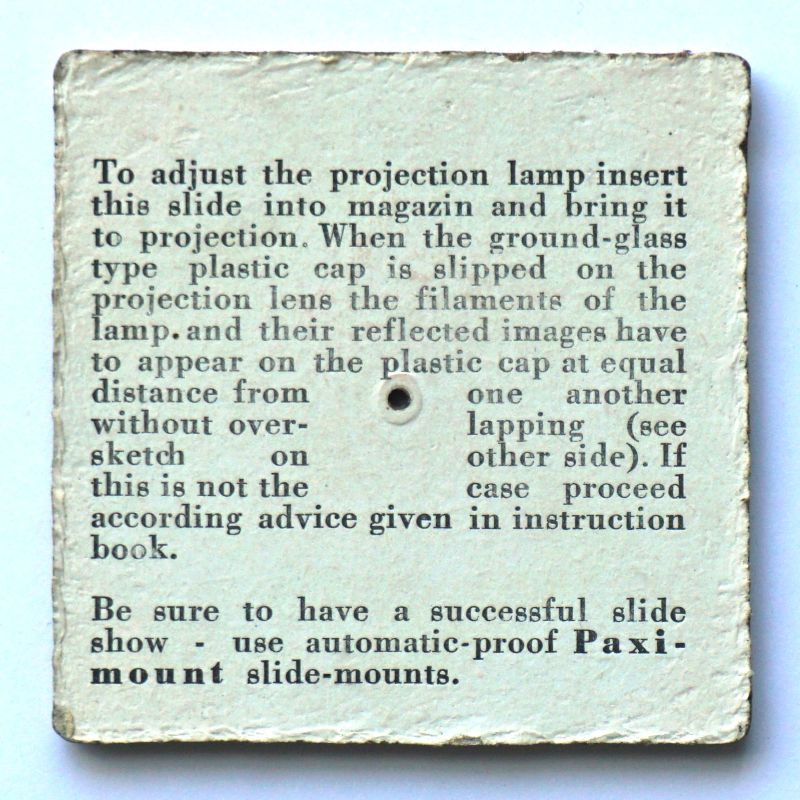Pin hole slide instructions