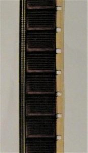 16mm Film Strip single perf with optical audio track