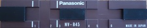 Panasonic half inch splicer NV-B45 tape splicing block