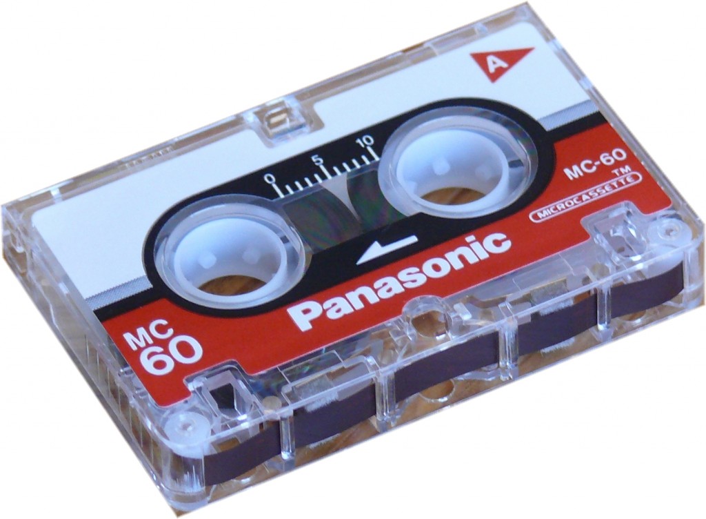 Panasonic MC60 micro audio cassette used in answering machines