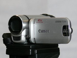 Canon Legria FS306 Hard drive camcorder