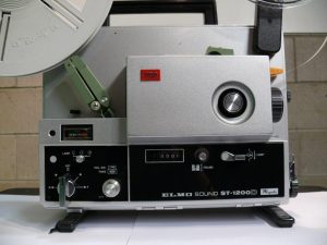 ELMO ST1200D Super 8 film projector with magnetic sound