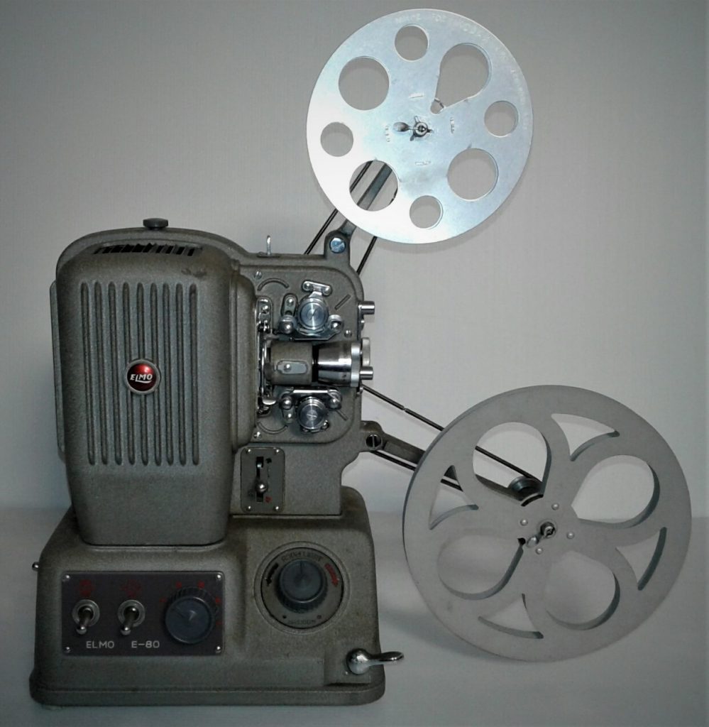 ELMO E 80 8mm film projector