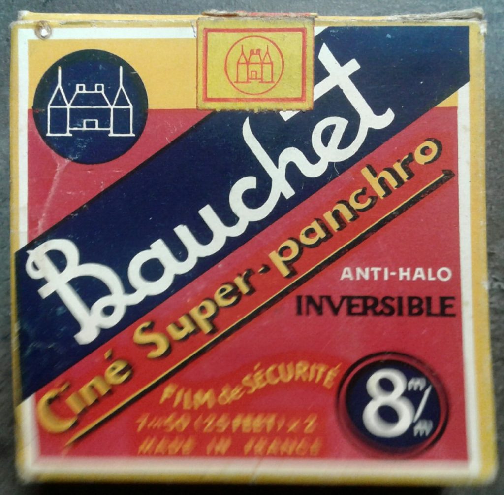 Bauchet 8mm film in original packaging front view