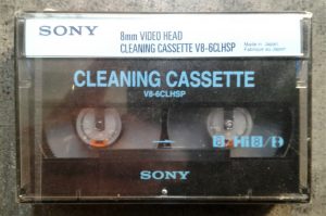 Sony 8mm Cleaning Cassette for hi8 video cameras