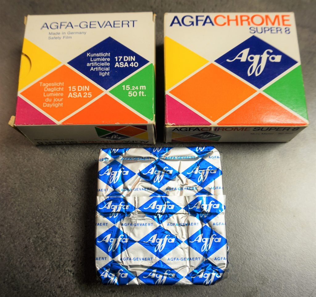 AGFA Super 8 Film in origianl packaging