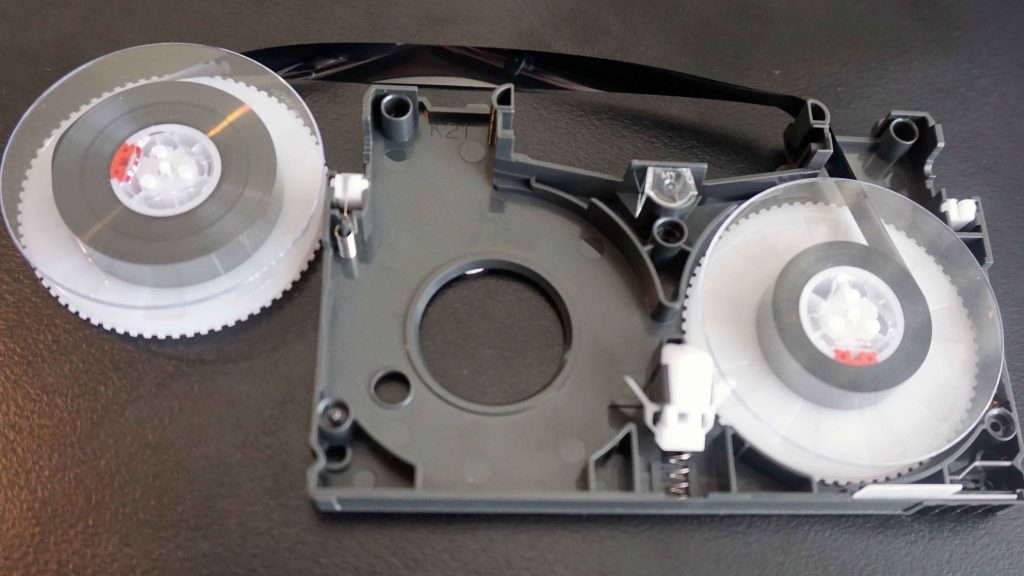 DVC PRO Tape Disassembled