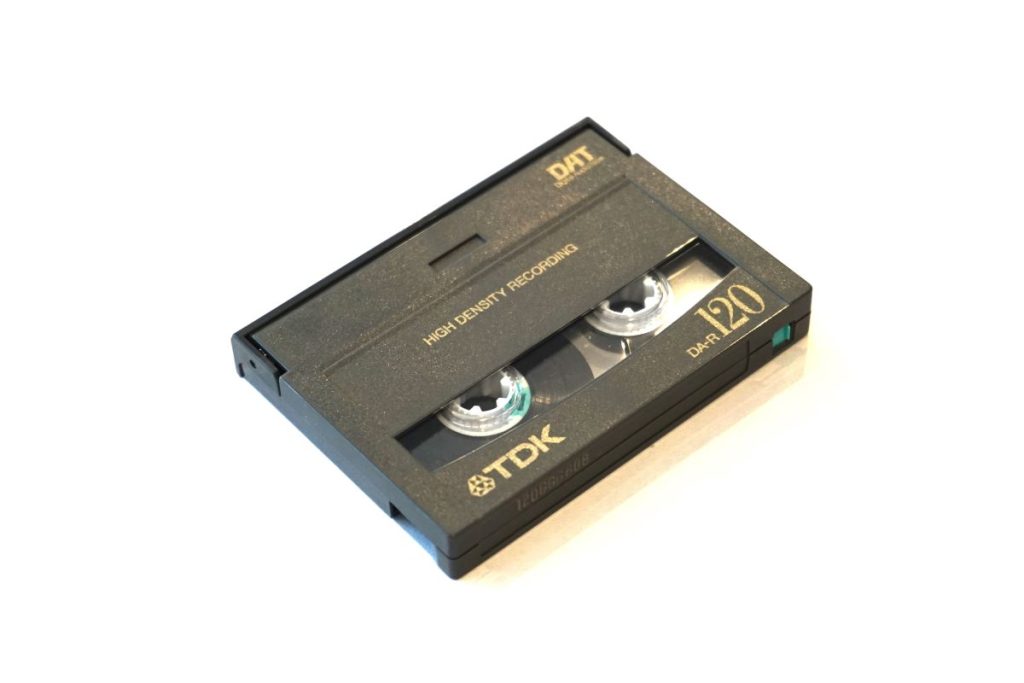 DAT Cassette - Digital Audio Tape