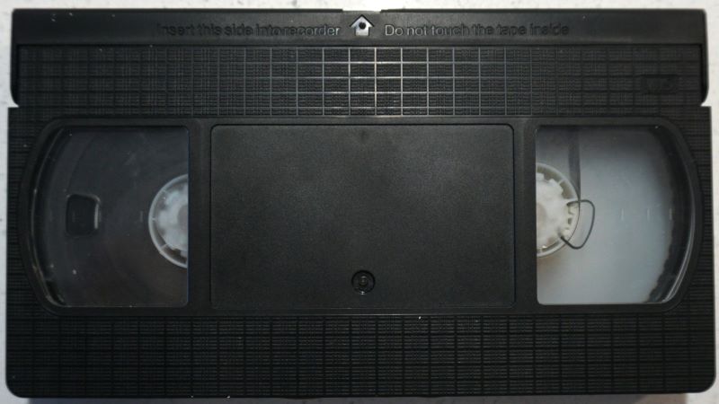 VHS after cleaning